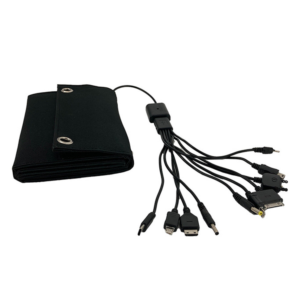 Solar Emergency Charger - 1 conjunto de painel solar portátil