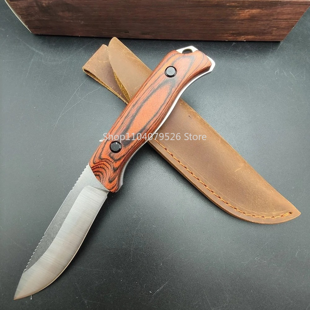 Faca Fixa EDC BM 15002 Saddle  - Bushcraft Knife Fixed avaliação e preço