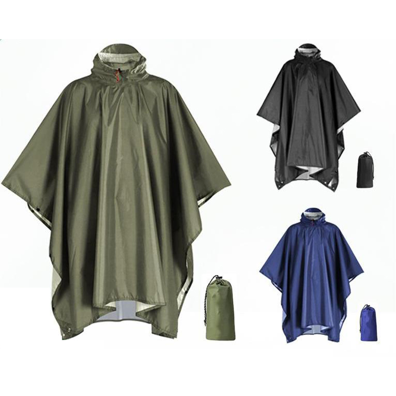 Poncho de chuva resistente par - Emergency Poncho Rain avaliação e preço
