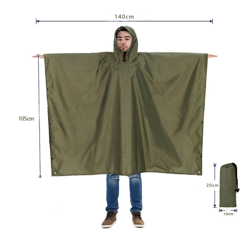 Poncho de chuva resistente par - Emergency Poncho Rain avaliação e preço