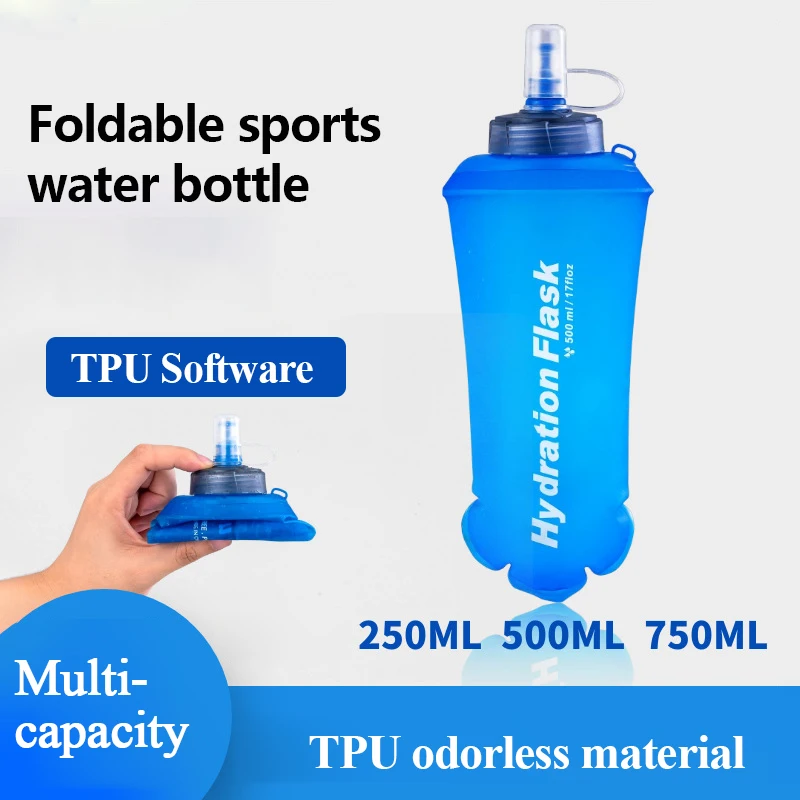 250ml 500ml 750ml portátil dob - Water Bag Collapsible avaliação e preço