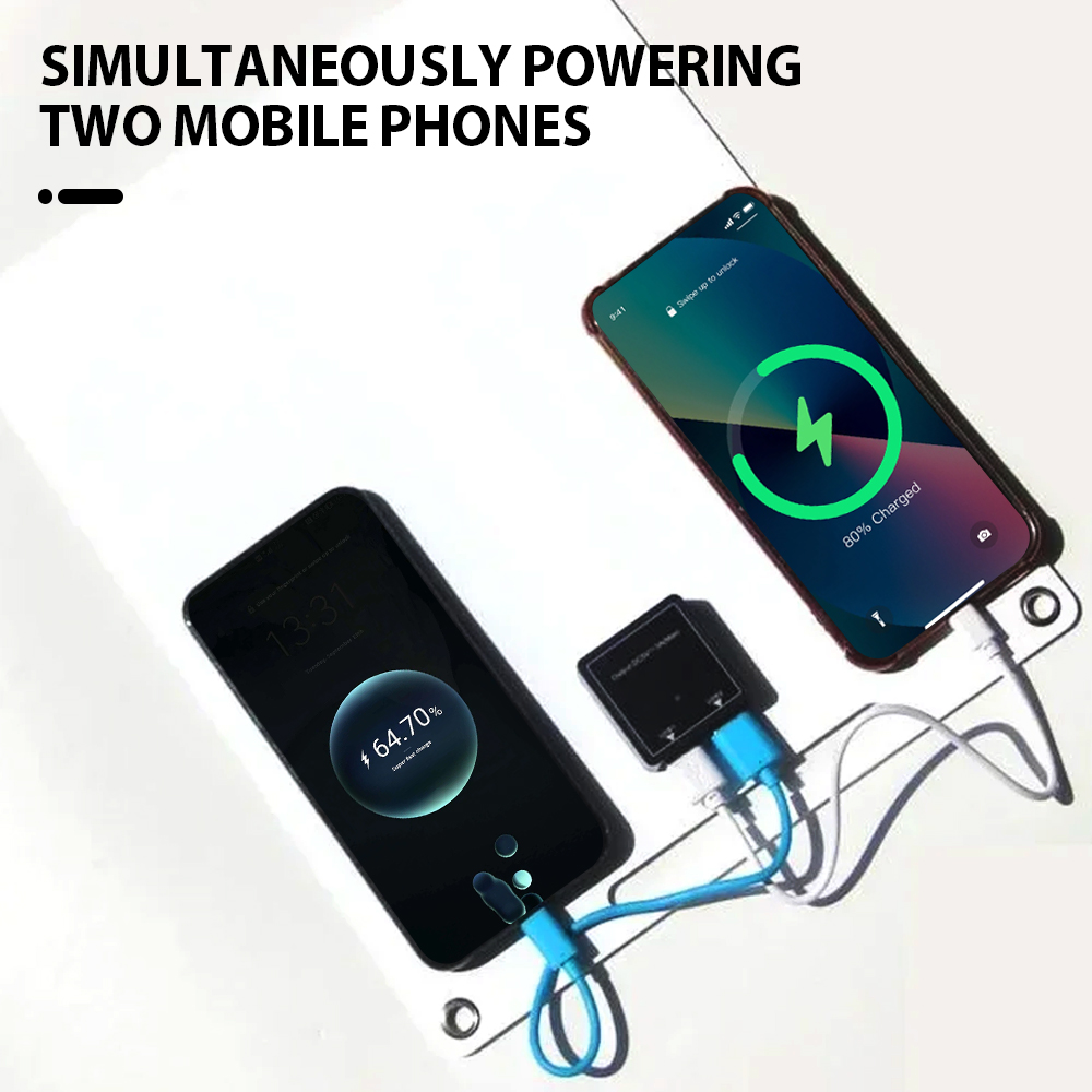 100w painel solar à prova dwat - Solar Emergency Charger avaliação e preço